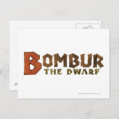 Bombur-naam Briefkaart (Voorkant / Achterkant)