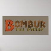 Bombur-naam Poster (Voorkant)