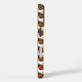Bombyx Mori Silk Moth Life Cycle Silhouette Case-Mate iPhone Case (Achterkant / Rechts)