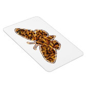 Bombyx Mori Silk Moth Life Cycle Silhouette Magneet (Rechterzijde)