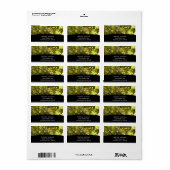 Bomen Adresetiketten Etiket (Full Sheet)