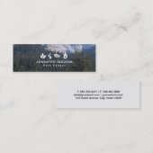 Bomen & Bergen Mini Visitekaartje (Voorkant / Achterkant)