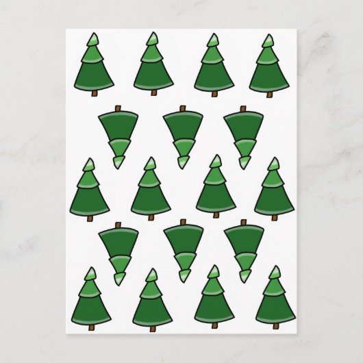 Bomen Briefkaart (Voorkant)