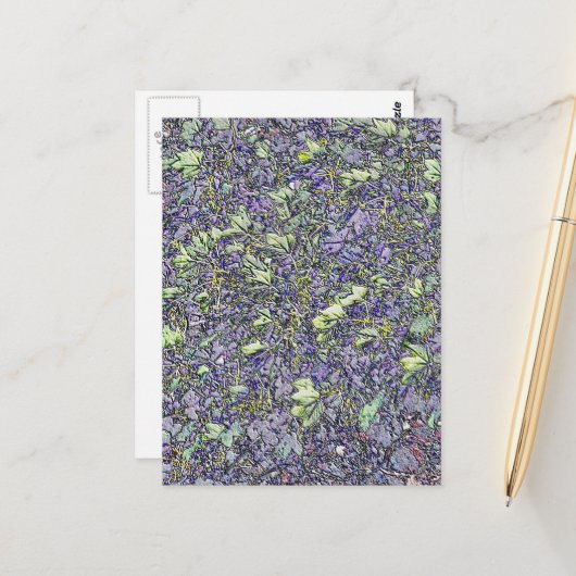 BOMEN BRIEFKAART (Voorkant / Achterkant in situ)