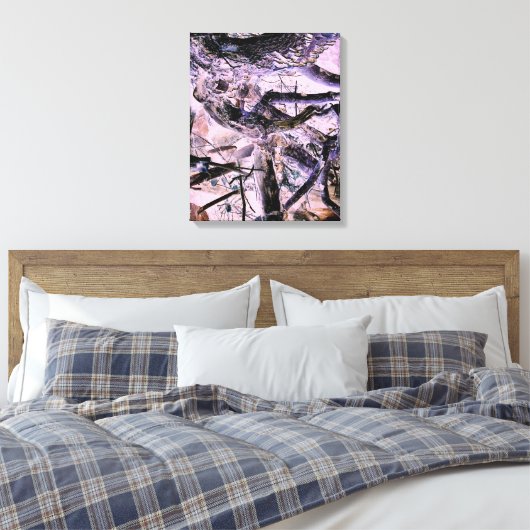 BOMEN CANVAS AFDRUK (Insitu (Slaapkamer))