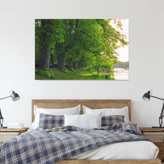 Bomen Canvas Afdruk (Insitu (Slaapkamer))