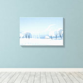 Bomen  canvas afdruk (Insitu (Houten vloer))