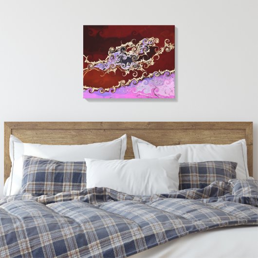BOMEN CANVAS AFDRUK (Insitu (Slaapkamer))
