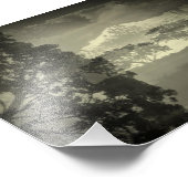 Bomen die ik zie. foto afdruk (Hoek)