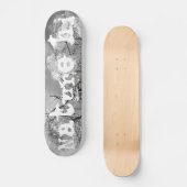 bomen draag winter skateboard (Voorkant)