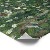 Bomen en ondergroei door Vincent Van Gogh Poster (Hoek)