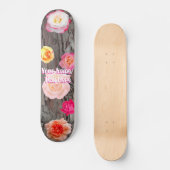 Bomen en Rozen Skateboard (Voorkant)