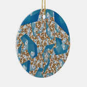 BOMEN EN SKY KERAMISCH ORNAMENT (Rechts)