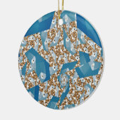 BOMEN EN SKY KERAMISCH ORNAMENT (Links)