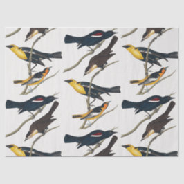 Bomen en vertakkingspatroon ontkoppelen tissuepapier