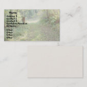 Bomen en Visitekaartje landwegen (Voorkant / Achterkant)