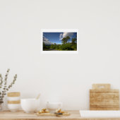 Bomen en Wolken Poster (Keuken)