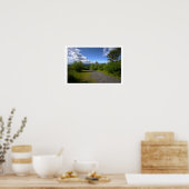 Bomen en Wolken Poster (Keuken)