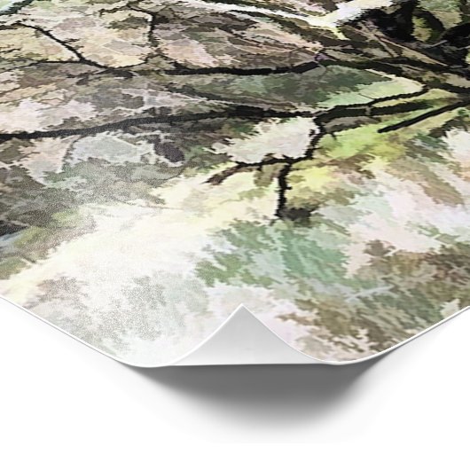 BOMEN FOTO AFDRUK (Hoek)