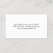 Bomen | fotografievariatie visitekaartje (Achterkant)