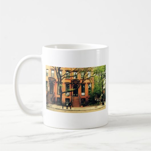 Bomen groeien in Brooklyn Koffiemok (Links)