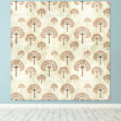 Bomen in de herfst Canvasprint Canvas Afdruk (Insitu (Houten vloer))