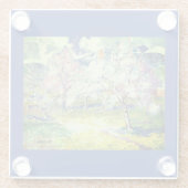 Bomen in de lente van Janos Thorma onderzetters (Achterkant)