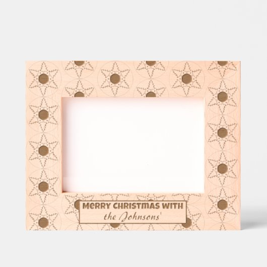 Bomen in de ronde gegraveerde lijstjes (Voorkant)