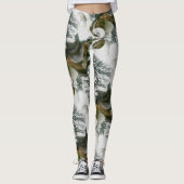 Bomen in de winter...... leggings (Voorkant)