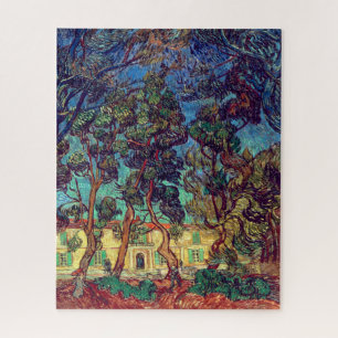 Bomen in de ziekenhuistuin   Van Gogh   Legpuzzel