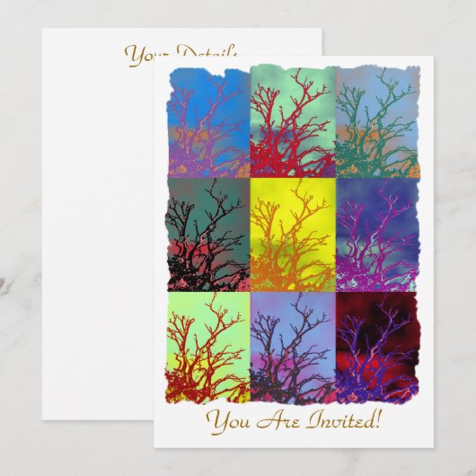 BOMEN KAART (Voorkant / Achterkant)