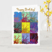 BOMEN KAART (Gele Bloem)