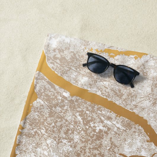 Bomen-kaart 1 strandlaken (In situ)