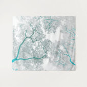 Bomen-kaart 3 wandkleed (Voorkant (horizontaal))