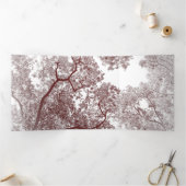 Bomen-kaart 4 drieluik wenskaart (Binnen)