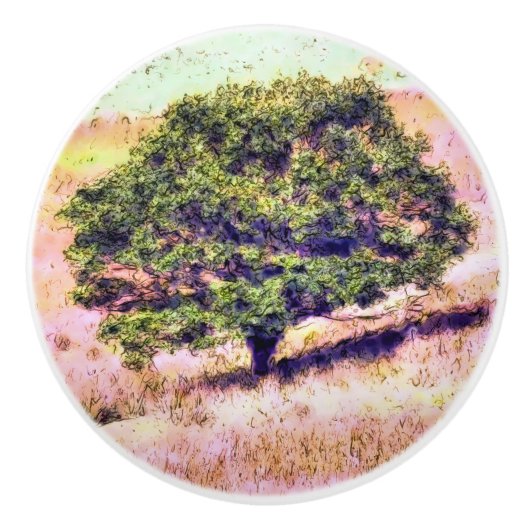 BOMEN KERAMISCHE KNOP (Voorkant)