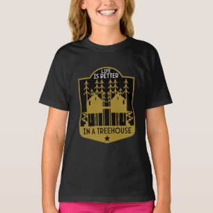 Bomen kleding en decor t-shirt