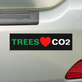 BOMEN LAGE CO2 BUMPERSTICKER (Op auto)