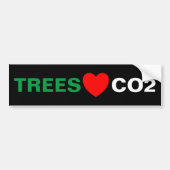 BOMEN LAGE CO2 BUMPERSTICKER (Voorkant)