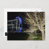 Bomen lammeren in het park Klyde Warren Briefkaart (Voorkant / Achterkant)