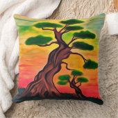 Bomen met een ziel kussen (Deken)