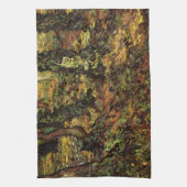 Bomen met Ivy van Vincent van Gogh Theedoek (Verticaal)