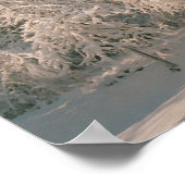 Bomen na het sneeuwPoster Poster (Hoek)