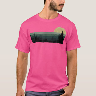Bomen Natuur Mountains Adventure Outdoor Wildlife T-shirt