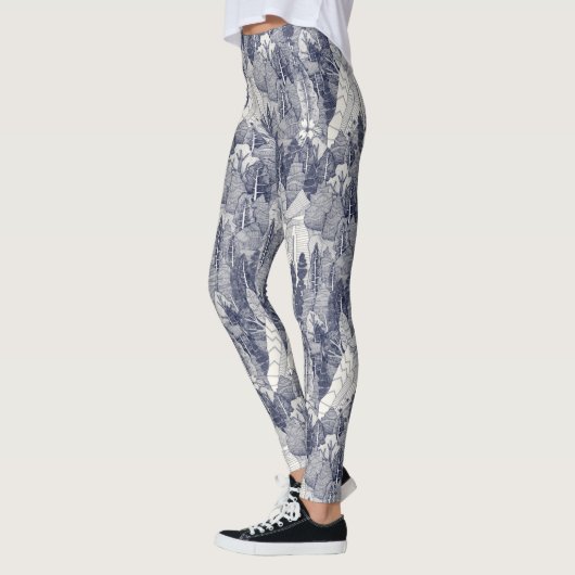 bomen NC blauwe leggings (Links)