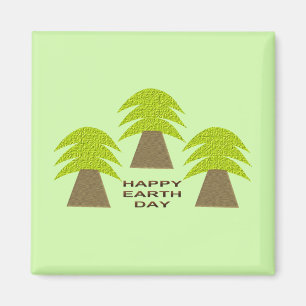 Bomen op Aardedag Magneet