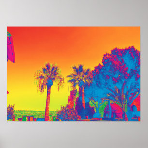 Bomen op Cyprus Poster