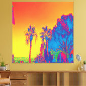 Bomen op Cyprus — Stretched Canvas Print (Insitu (Woonkamer))