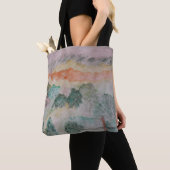 Bomen op de Bay-Canvas tas (Dichtbij)