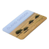 Bomen op de Savannah, Öland, Zweden Magneet (Linkerzijde)